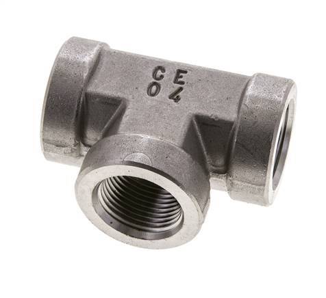 T-Stück 3/4'' NPT Innengewinde Edelstahl Hochdruck 170bar (2388.5psi)