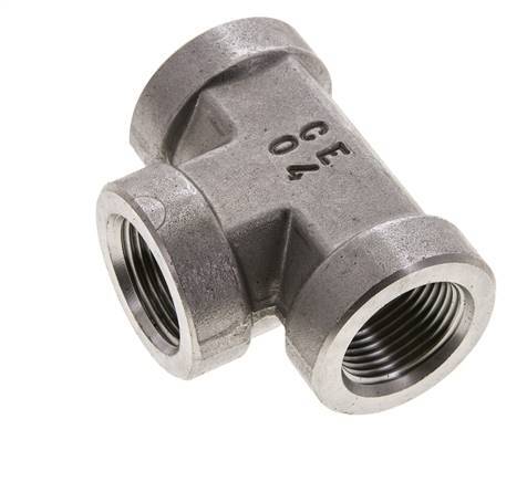 T-Stück 3/4'' NPT Innengewinde Edelstahl Hochdruck 170bar (2388.5psi)