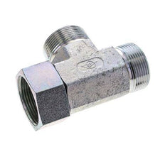 Tee Fitting G1 1/2'' Male x Female Steel Hydraulic 190bar (2669.5psi)