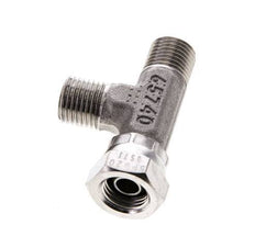 Tee Fitting G1/4'' Male x Female Stainless steel Hydraulic 350bar (4917.5psi)