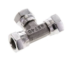 Tee Fitting G1/4'' Female Stainless steel Hydraulic 400bar (5620.0psi)