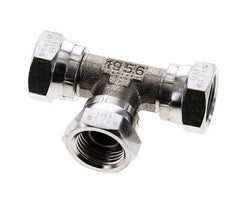 Tee Fitting G1/2'' Female Stainless steel Hydraulic 300bar (4215.0psi)