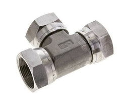 T-Stück G1 1/2'' Weiblich Edelstahl Hydraulisch 125bar (1756.25psi)