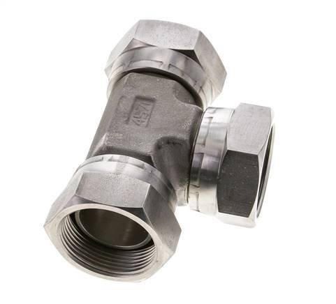 T-Stück G1 1/2'' Weiblich Edelstahl Hydraulisch 125bar (1756.25psi)