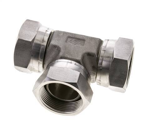 T-Stück G1 1/2'' Weiblich Edelstahl Hydraulisch 125bar (1756.25psi)