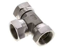 T-Stück G1 1/2'' Weiblich Edelstahl Hydraulisch 125bar (1756.25psi)