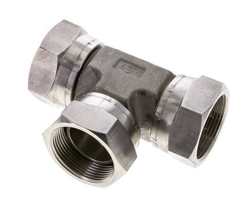 T-Stück G1 1/2'' Weiblich Edelstahl Hydraulisch 125bar (1756.25psi)