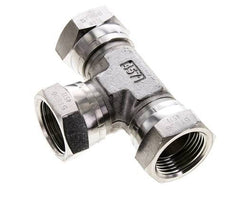 Tee Fitting G1'' Female Stainless steel Hydraulic 150bar (2107.5psi)