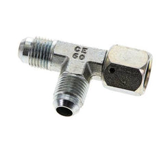 JIC T-Verschraubung UNF 9/16''-18 Innengewinde x Außengewinde Stahl 350bar (4917.5psi)