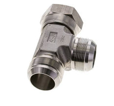 JIC Tee Fitting UN 1-7/8''-12 Female x Male Stainless steel 170bar (2388.5psi)