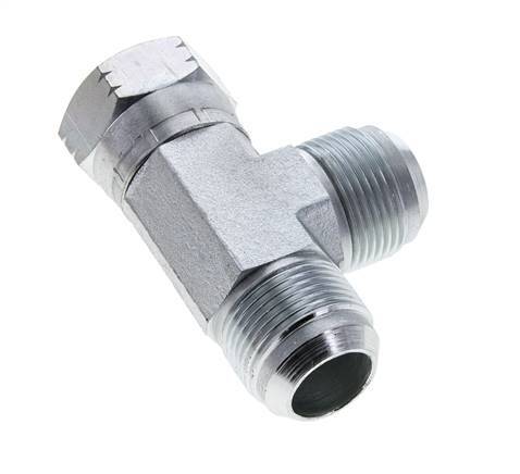 JIC T-Verschraubung UN 1-5/16''-12 Innengewinde x Außengewinde Stahl 250bar (3512.5psi)