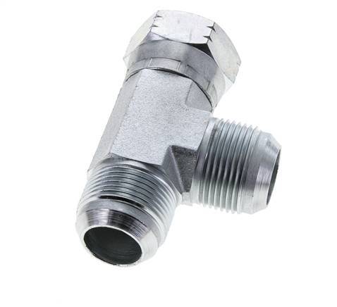 JIC T-Verschraubung UN 1-5/16''-12 Innengewinde x Außengewinde Stahl 250bar (3512.5psi)