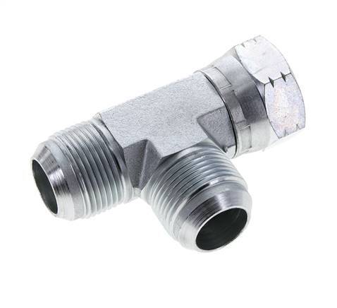 JIC T-Verschraubung UN 1-5/16''-12 Innengewinde x Außengewinde Stahl 250bar (3512.5psi)