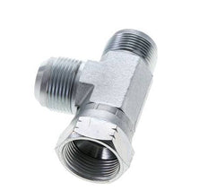 JIC T-Verschraubung UN 1-5/16''-12 Innengewinde x Außengewinde Stahl 250bar (3512.5psi)