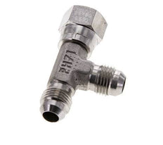JIC T-Fitting UNF 9/16''-18 Innengewinde x Außengewinde Edelstahl 350bar (4917.5psi)