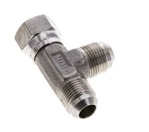JIC T-Fitting UNF 7/8''-14 Innengewinde x Außengewinde Edelstahl 350bar (4917.5psi)