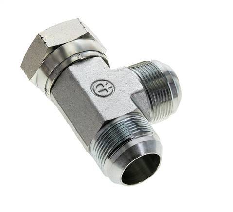JIC T-Verschraubung UN 1-5/8''-12 Innengewinde x Außengewinde Stahl 210bar (2950.5psi)