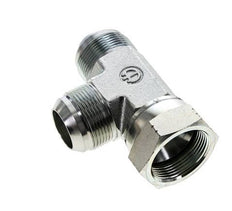 JIC T-Verschraubung UN 1-5/8''-12 Innengewinde x Außengewinde Stahl 210bar (2950.5psi)