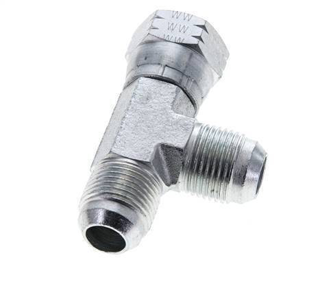 JIC T-Verschraubung UNF 7/8''-14 Innengewinde x Außengewinde Stahl 350bar (4917.5psi)