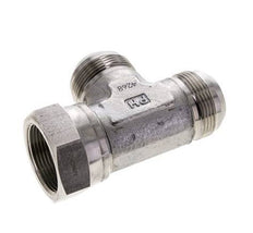 JIC T-Verschraubung UN 1-5/8''-12 Innengewinde x Außengewinde Edelstahl 210bar (2950.5psi)