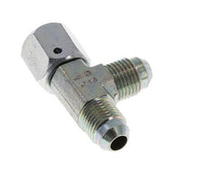 JIC T-Verschraubung UNF 1/2''-20 Innengewinde x Außengewinde Stahl 350bar (4917.5psi)