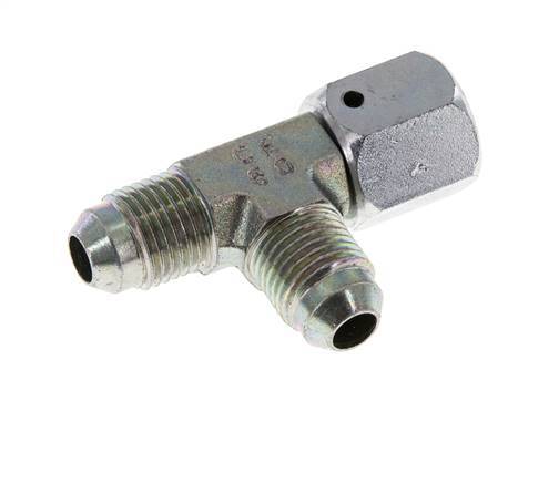 JIC T-Verschraubung UNF 1/2''-20 Innengewinde x Außengewinde Stahl 350bar (4917.5psi)