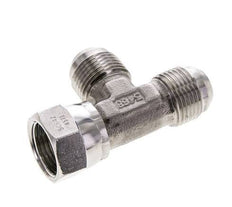 JIC T-Fitting UN 1-1/16''-12 Innengewinde x Außengewinde Edelstahl 350bar (4917.5psi)