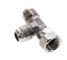 JIC T-Fitting UN 1-1/16''-12 Innengewinde x Außengewinde Edelstahl 350bar (4917.5psi)