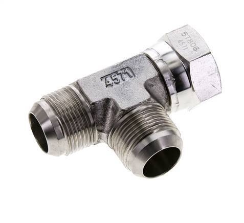 JIC T-Verschraubung UN 1-5/16''-12 Innengewinde x Außengewinde Edelstahl 250bar (3512.5psi)