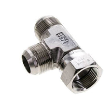 JIC T-Verschraubung UN 1-5/16''-12 Innengewinde x Außengewinde Edelstahl 250bar (3512.5psi)