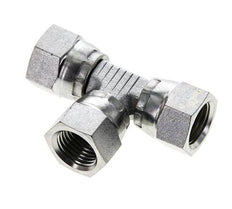 JIC T-Verschraubung UNF 1/2''-20 Innengewinde Stahl 275bar (3863.75psi)