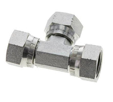 JIC Tee Fitting UN 1-1/16''-12 Female Steel 210bar (2950.5psi)