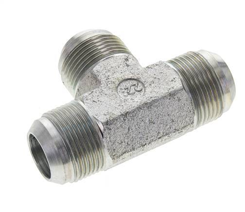 JIC Tee Fitting UN 1-5/16''-12 Male Steel 170bar (2388.5psi)