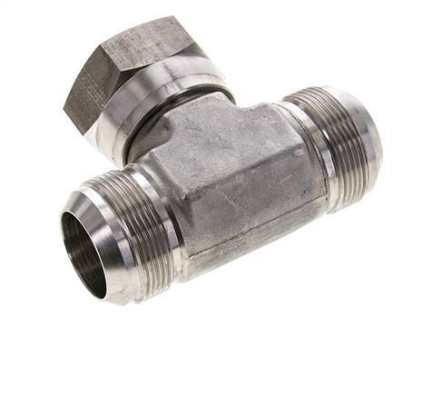 JIC Tee Fitting UN 1-7/8''-12 Male x Female Stainless steel 170bar (2388.5psi)