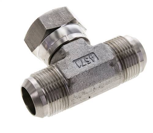 JIC T-Verschraubung UN 1-5/16''-12 Außengewinde x Innengewinde Edelstahl 250bar (3512.5psi)