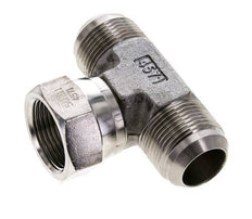 JIC T-Verschraubung UN 1-5/16''-12 Außengewinde x Innengewinde Edelstahl 250bar (3512.5psi)
