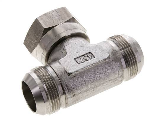 JIC Tee Fitting UN 1-5/8''-12 Male x Female Stainless steel 210bar (2950.5psi)