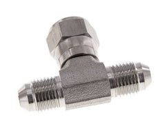 JIC T-Verschraubung UNF 1/2''-20 Außengewinde x Innengewinde Edelstahl 350bar (4917.5psi)