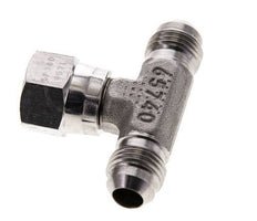 JIC T-Verschraubung UNF 9/16''-18 Außengewinde x Innengewinde Edelstahl 350bar (4917.5psi)