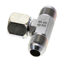 JIC T-Verschraubung UNF 7/8''-14 Außengewinde x Innengewinde Stahl 350bar (4917.5psi)