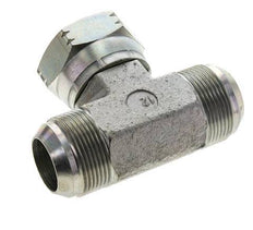 JIC Tee Fitting UN 1-5/8''-12 Male x Female Steel 210bar (2950.5psi)