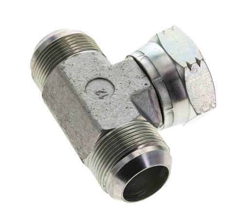 JIC T-Verschraubung UN 1-5/8''-12 Außengewinde x Innengewinde Stahl 210bar (2950.5psi)