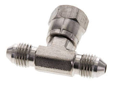 JIC T-Verschraubung UNF 7/16''-20 Außengewinde x Innengewinde Edelstahl 350bar (4917.5psi)