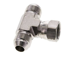 JIC T-Verschraubung UNF 3/4''-16 Außengewinde x Innengewinde Edelstahl 350bar (4917.5psi)