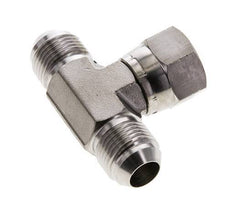 JIC T-Verschraubung UNF 7/8''-14 Außengewinde x Innengewinde Edelstahl 350bar (4917.5psi)