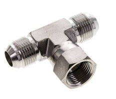 JIC T-Verschraubung UNF 7/8''-14 Außengewinde x Innengewinde Edelstahl 350bar (4917.5psi)