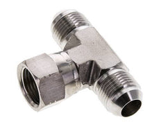 JIC T-Verschraubung UNF 7/8''-14 Außengewinde x Innengewinde Edelstahl 350bar (4917.5psi)