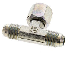 JIC T-Verschraubung UNF 9/16''-18 Außengewinde x Innengewinde Stahl 350bar (4917.5psi)