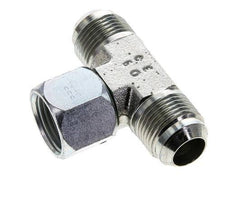 JIC T-Verschraubung UN 1-1/16''-12 Außengewinde x Innengewinde Stahl 350bar (4917.5psi)