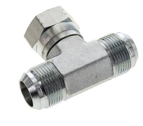 JIC T-Verschraubung UN 1-5/16''-12 Außengewinde x Innengewinde Stahl 250bar (3512.5psi)